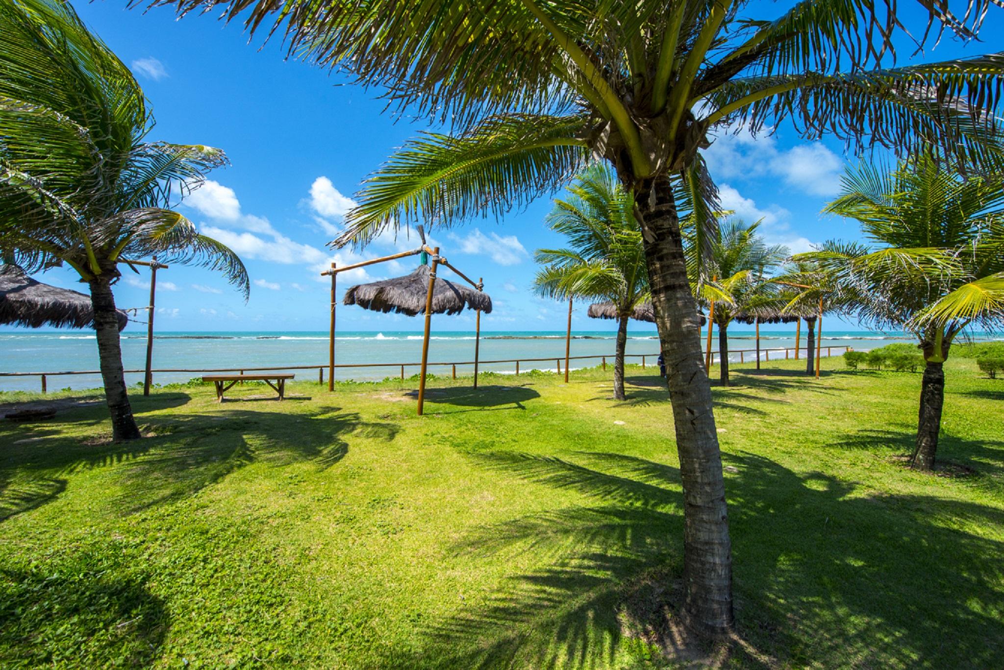 Praia Bonita Resort & Conventions - Praia De Camurupim Tabatinga  Bagian luar foto