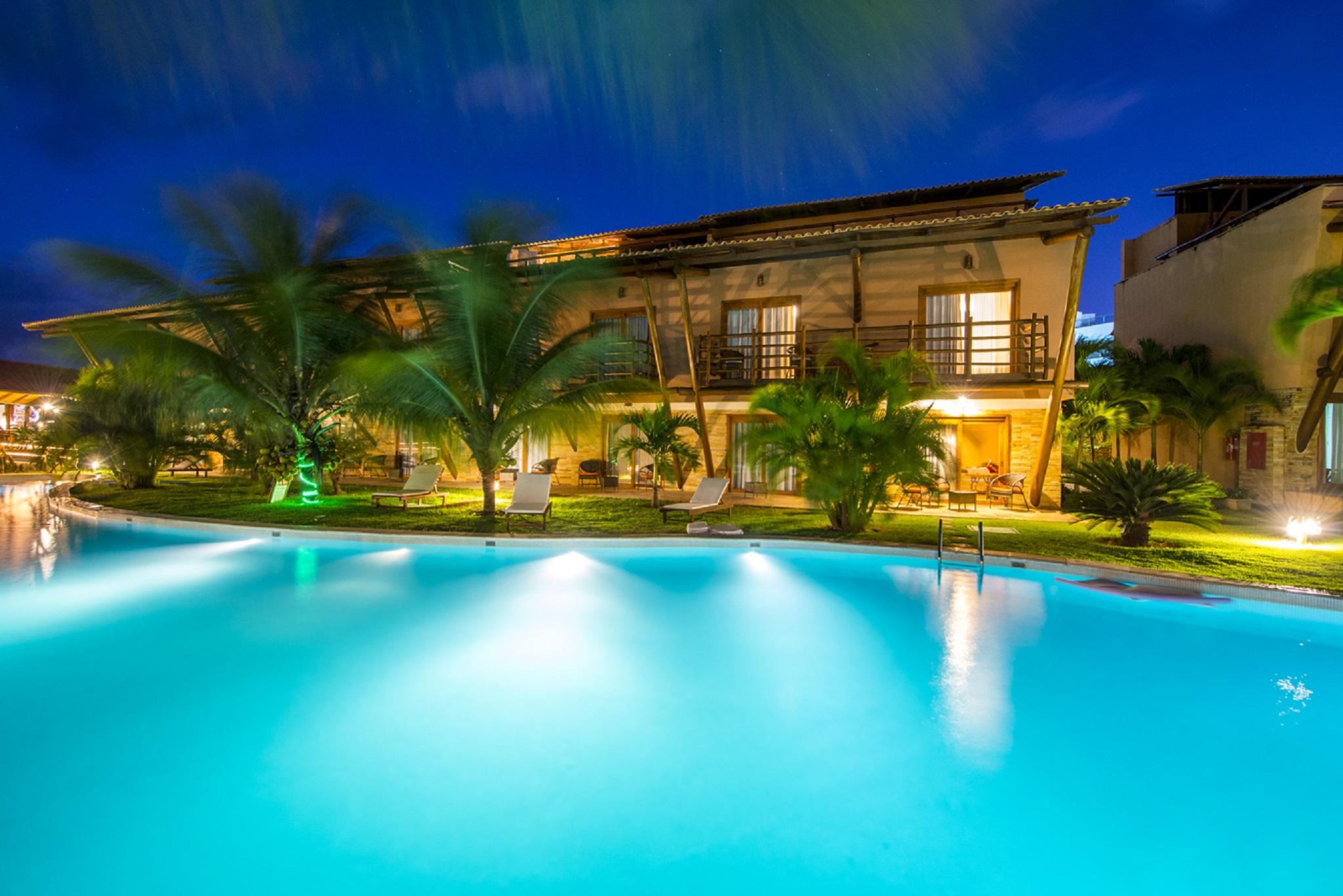 Praia Bonita Resort & Conventions - Praia De Camurupim Tabatinga  Bagian luar foto