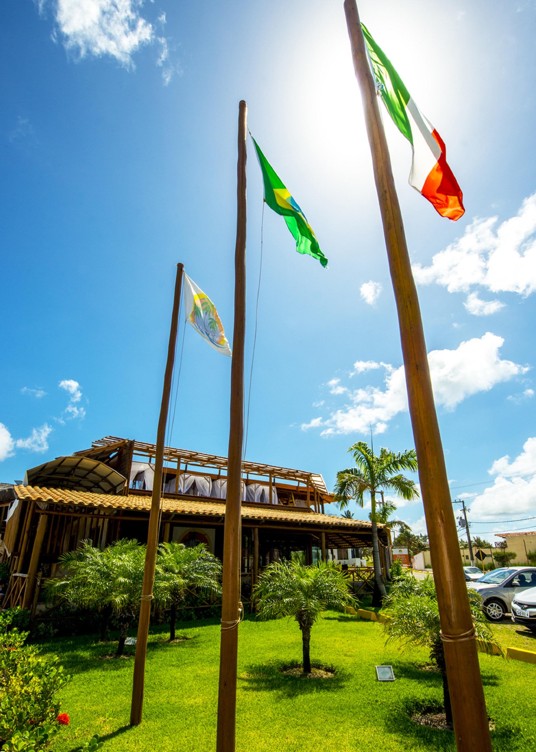 Praia Bonita Resort & Conventions - Praia De Camurupim Tabatinga  Bagian luar foto