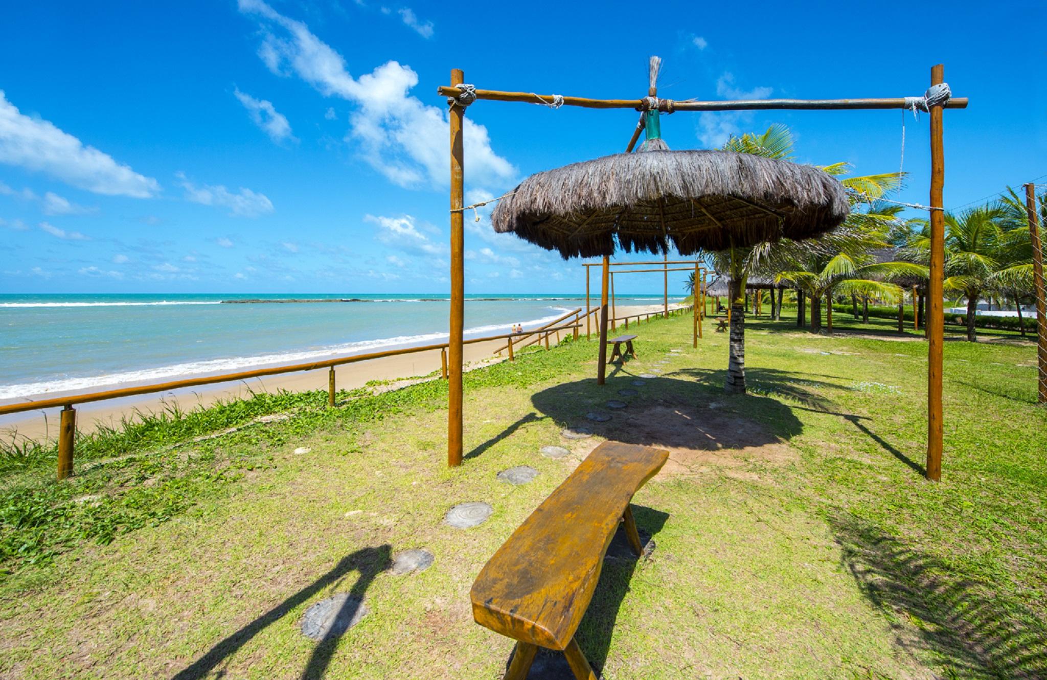 Praia Bonita Resort & Conventions - Praia De Camurupim Tabatinga  Bagian luar foto