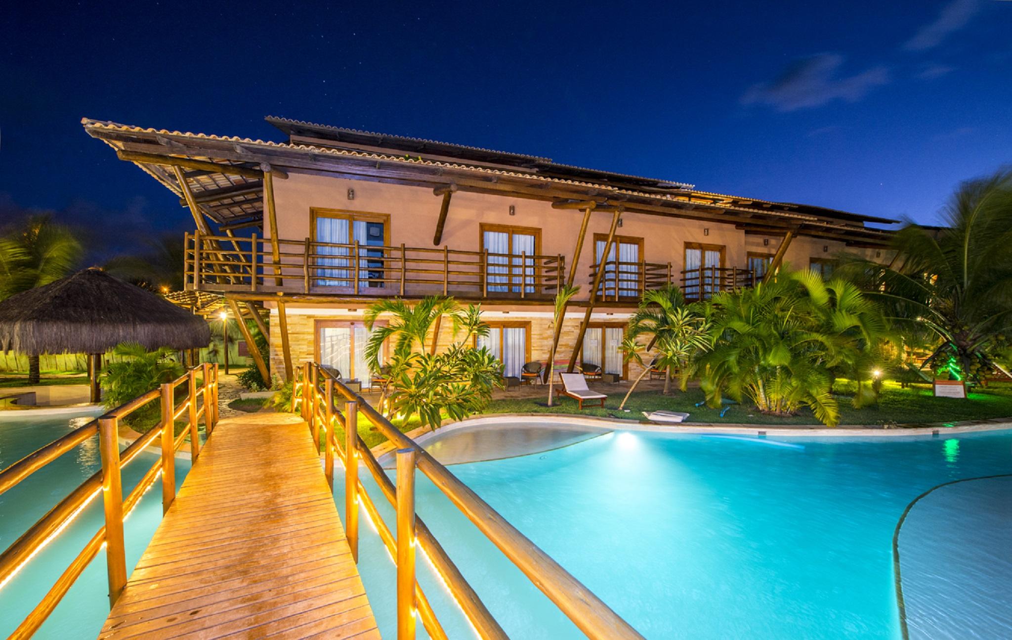 Praia Bonita Resort & Conventions - Praia De Camurupim Tabatinga  Bagian luar foto