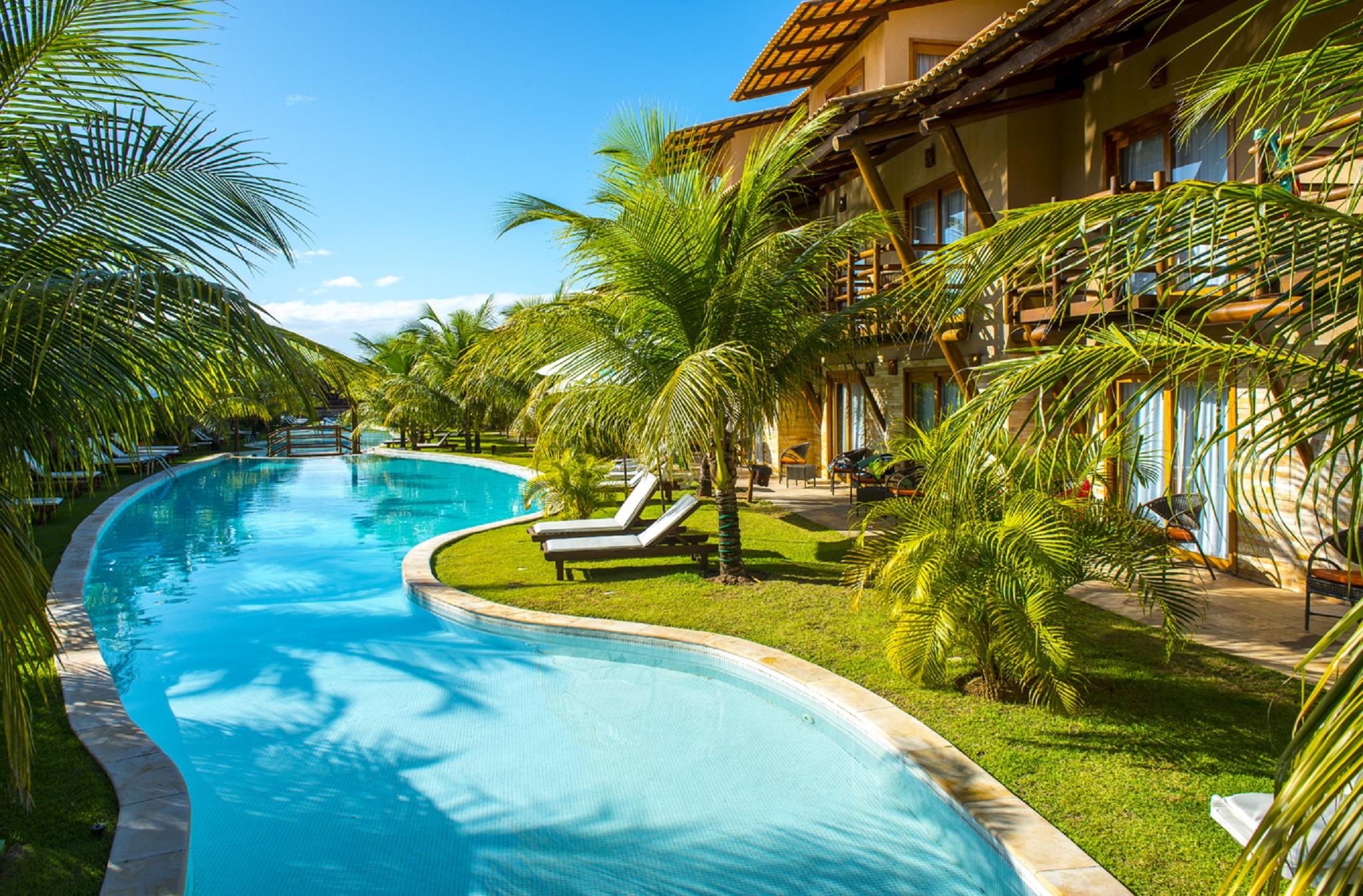 Praia Bonita Resort & Conventions - Praia De Camurupim Tabatinga  Bagian luar foto